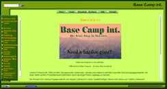 Desktop Screenshot of basecamp-int.de